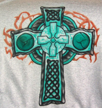 Airbrushed Celtic T-Shirts