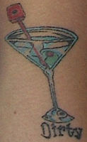 Dirty Martini Tattoo