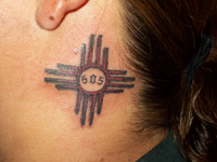 New Mexico Zia Tattoo